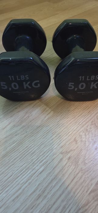Gantere 5kg DECATHLON