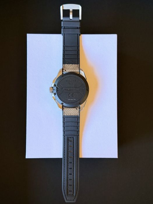 Tissot T-Touch Connect Solar Titanium 47.5 mm – Full Set + curea piele nouă