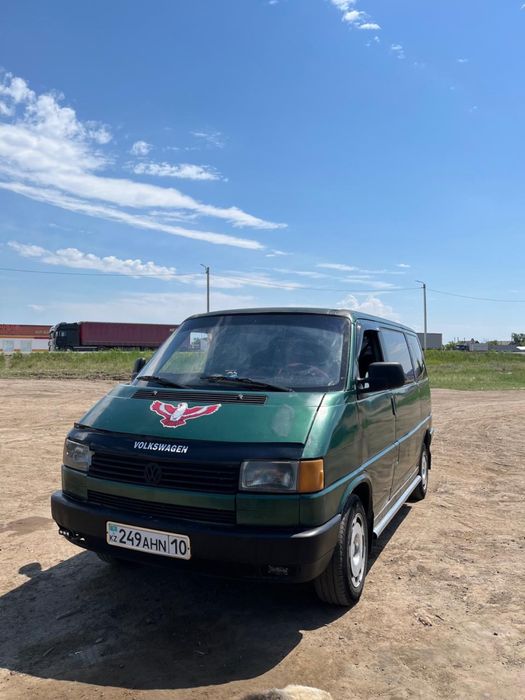 Transporter 4 с прицепом