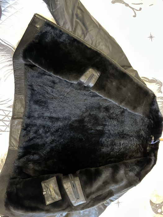 Дубленка мужская натур