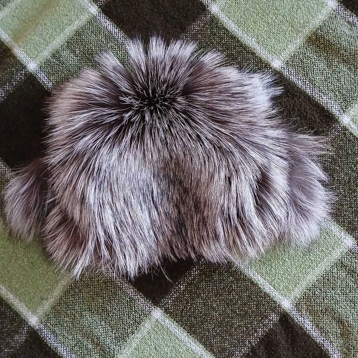 Шапка чернобурка женская