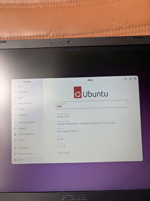 Лаптоп Asus A516KA !!! КАТО НОВ !!!