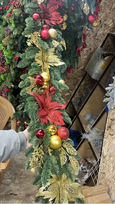 Гирлянда «Водопад» — Для Окон И Витрин