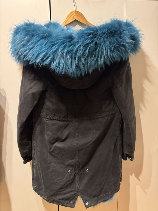 Зимно яке от естествен косъм