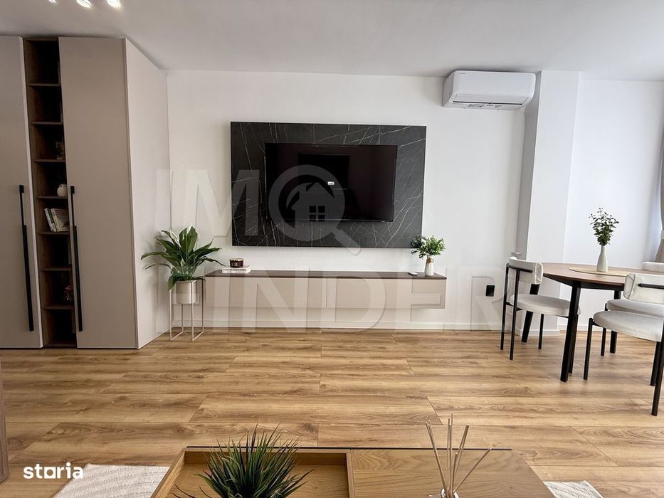Garsonieră renovată, mobilată nou, etaj 7/10 – Gheorgheni, str. Detuna