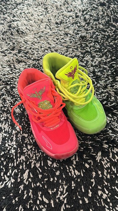 Кроссовки кроссовки от пумы M.E.L.O. рик и морти