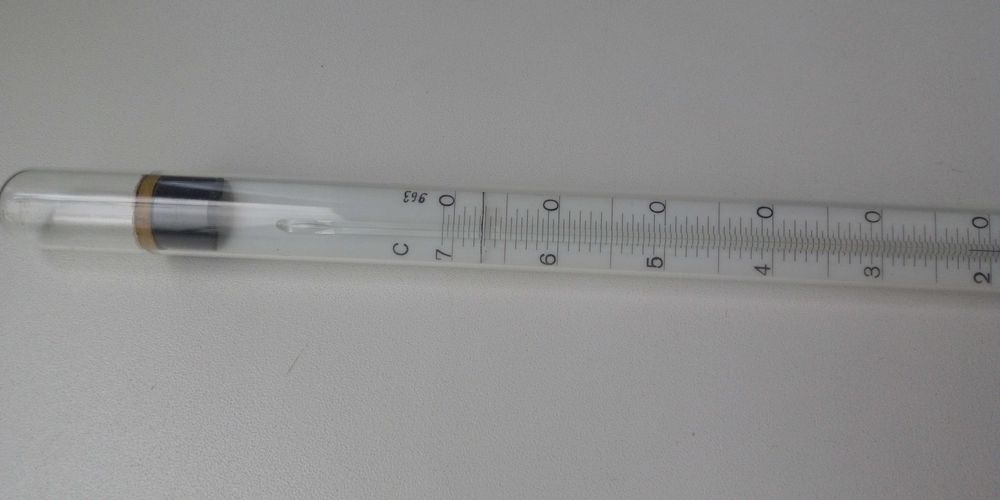 Термометр ртутный