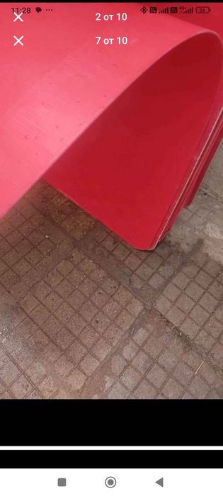 Поликарбонат плоскости с дебелина около 4мм