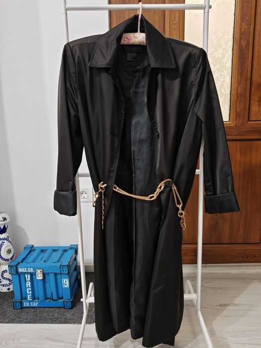 Palton / Sacou lung DONNA KARAN – New York | Curea inclusă | Versatil