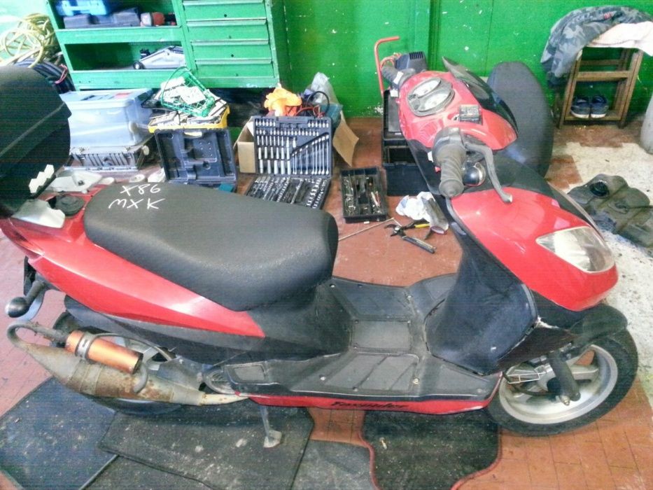 Garelli Faspider-50-На части