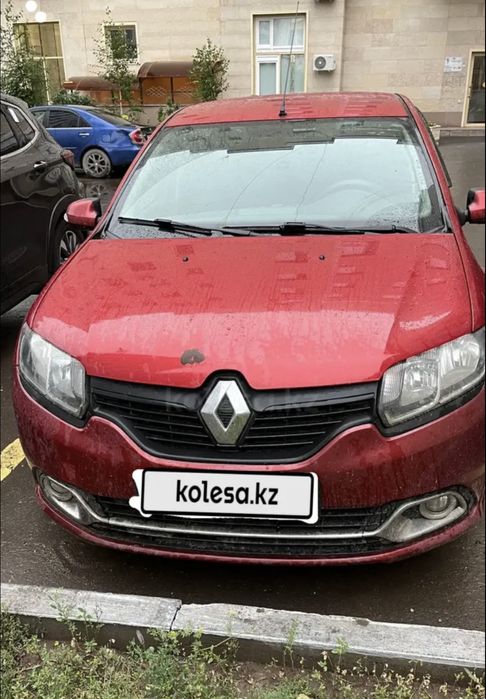 Renault logan вишня