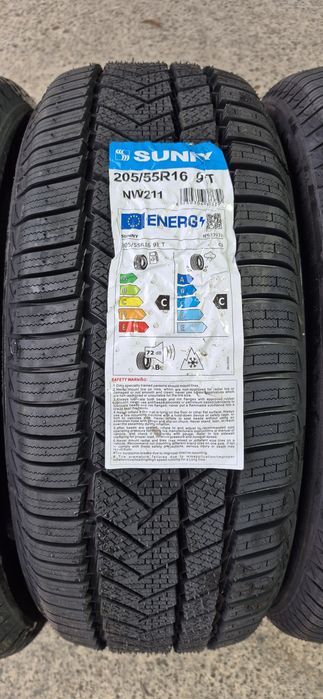 4 anvelope iarna noi Sunny 205/55/16,dot 2026.Pretul este pe bucata.