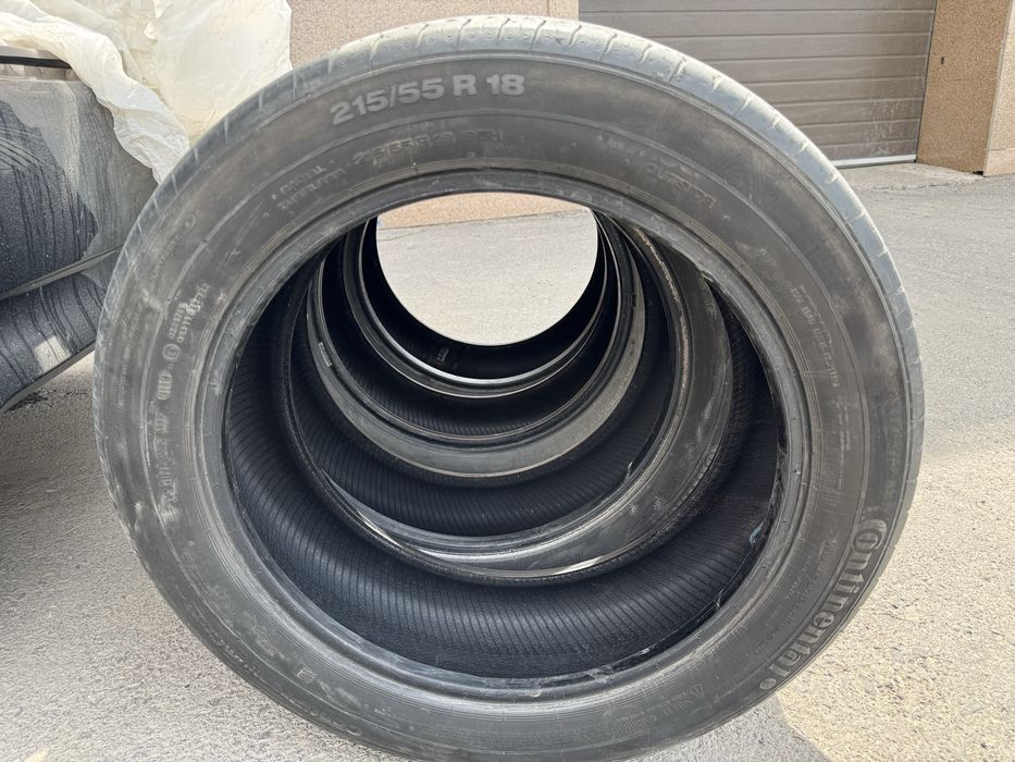 Continental 215 55 r18 летние шины