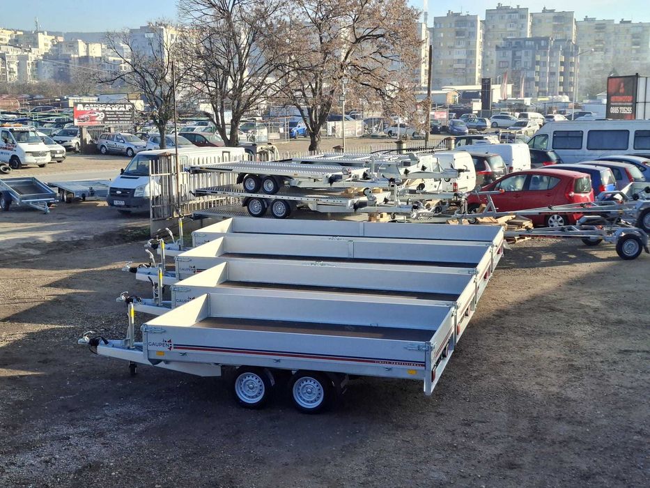 НОВО бордово ремарке GAUPEN N35-588 2 MASTER