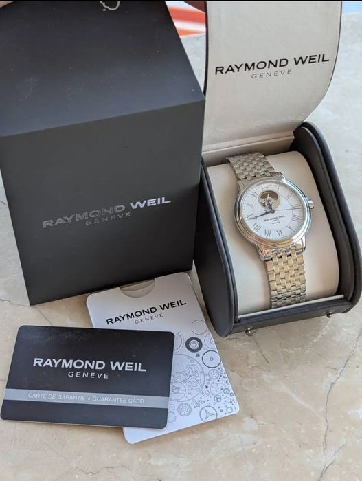 RAYMOND WEIL "Maestro" 2827 Open Heart Нов!