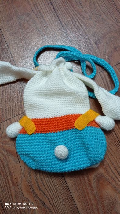 Рюкзачок Клубничка и сумочка Зайчишка.Цена за одну