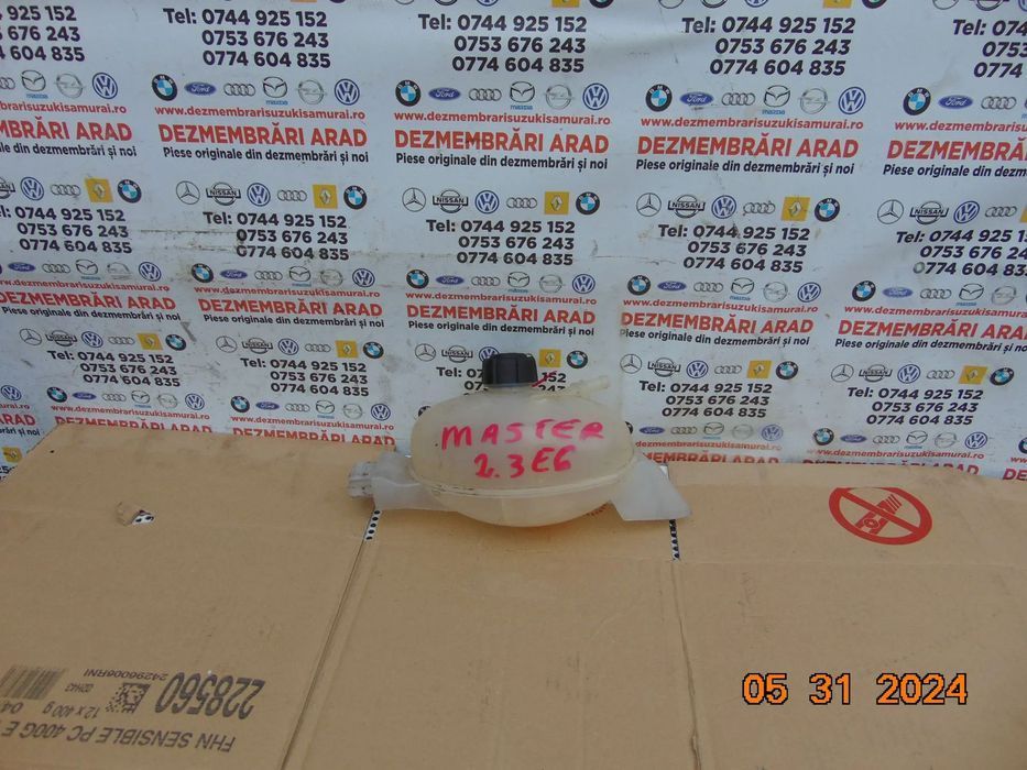 Vas expansiune Renault Master Opel Movano 2010-2024 nissan nv400