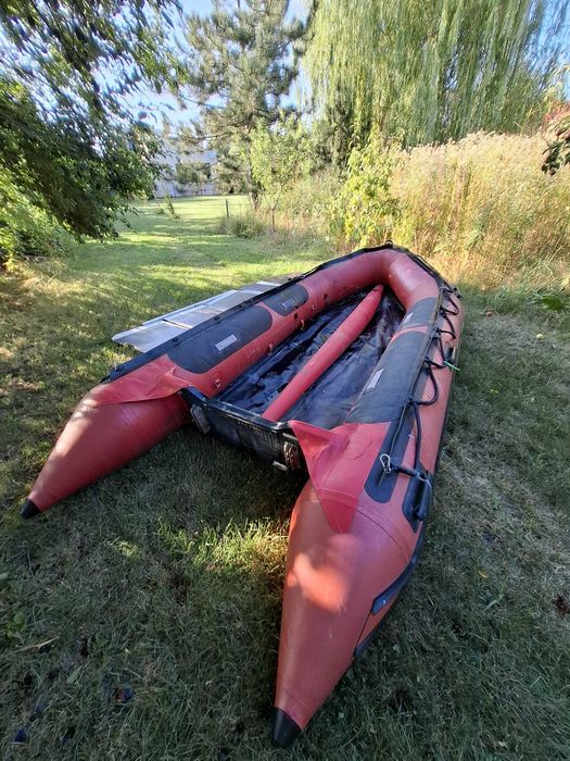 Barca Pneumatica Heavy Duty Quiksilver cu podina de Tego