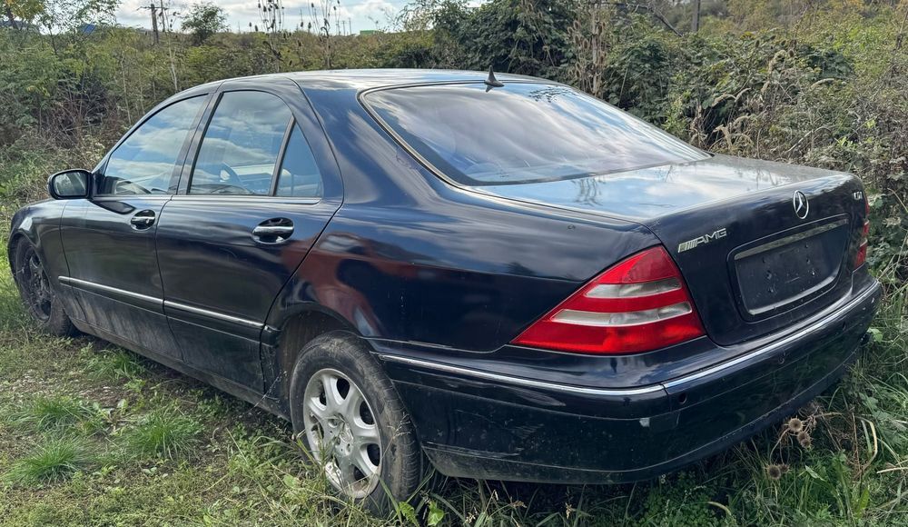 Dezmembrări Mercedes S600 S400 cdi om628 v8 w220 CL600 e215  CL500 1999 2000 2001 V12 M137 bobina Abc suspensie hidraulică plafon alcantara crem cu