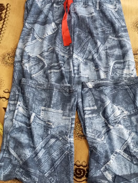 Pantaloni de pijama albastrii mărimea XL