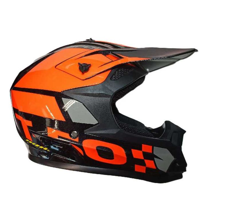 Каска мотор крос/атв/тротинетка Детска два цвята