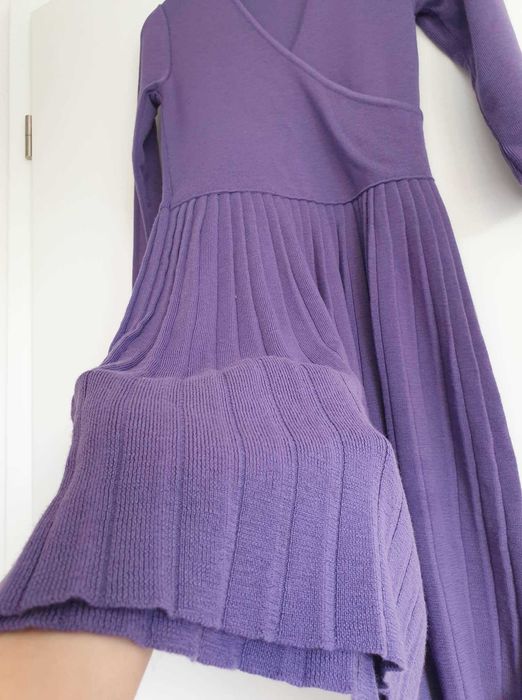 Rochie 100% merinos potrivita in alaptare