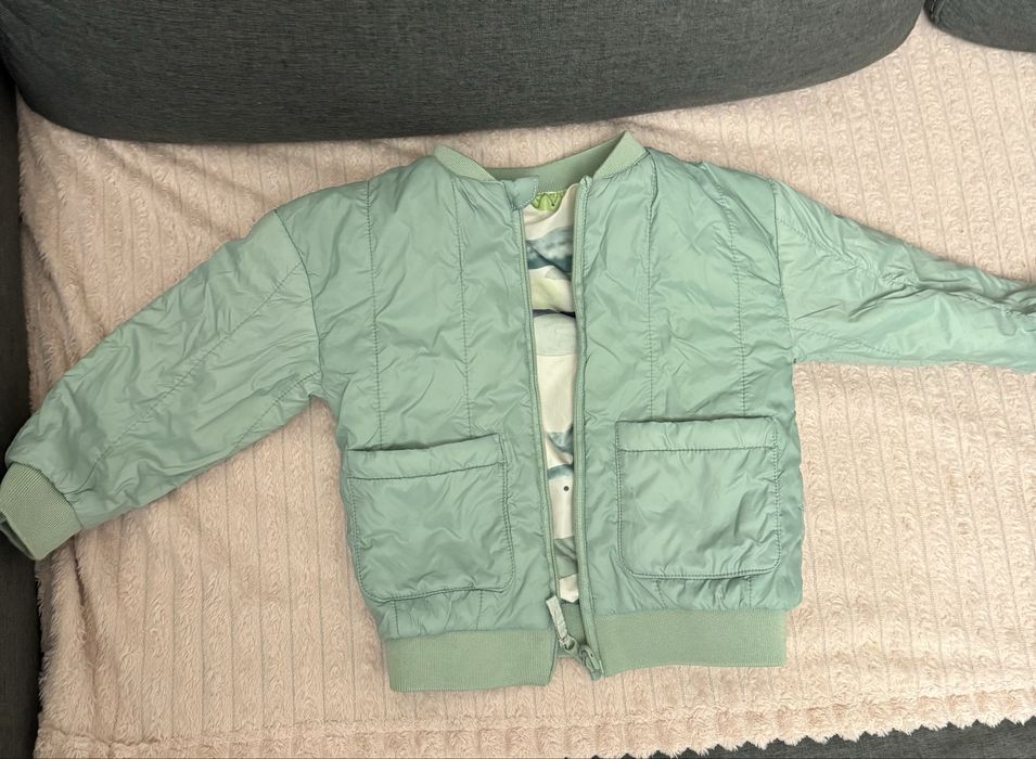 Двулицево ментово яке за момче – 2 години