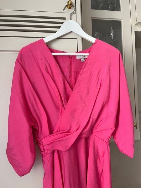 COS rochie roz fuchsia