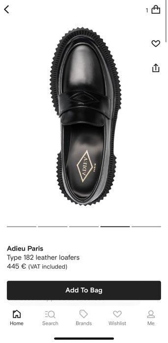 Adieu Paris Mocasini/Loafers