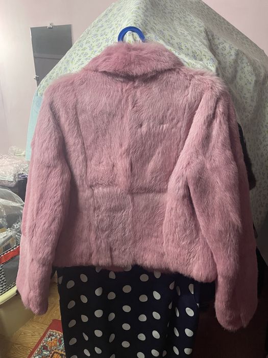 шуба кролик