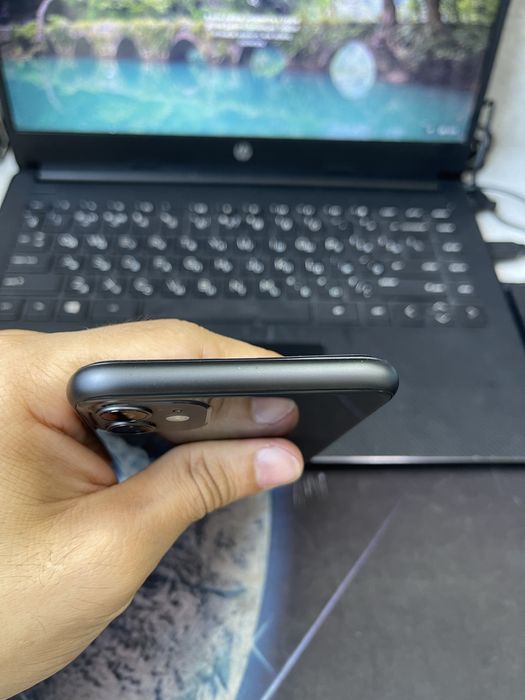 Iphone 11 qora 128gb