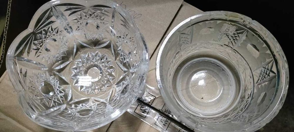 Вазы хрустальные советских времён