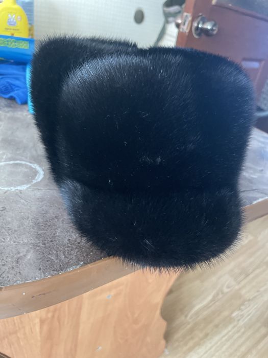 Норковый шапка мужской