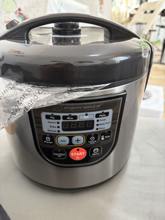 Мултикукър Esperanza Cooking Mate EKG011, 5L, 860W, 11 програми
