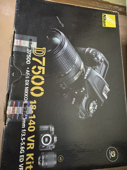 Nikon D7500 + объектив 18-140 mm