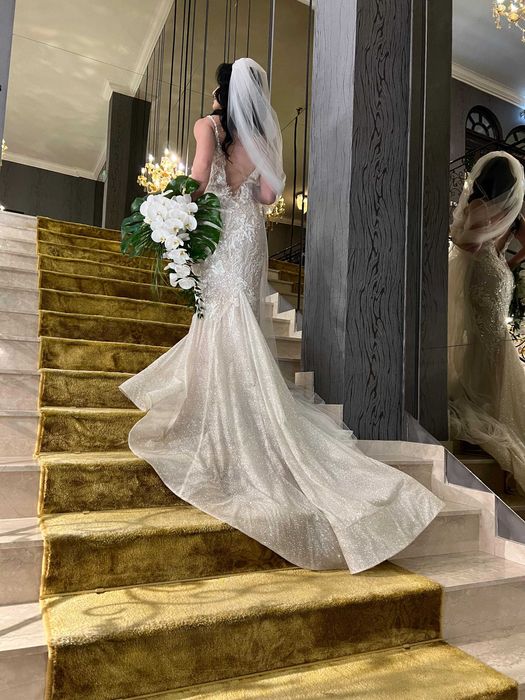 Rochie de mireasa Milla Nova tip sirena, pret achizitie 10000 lei