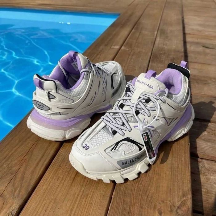 Balenciaga Track – White/Purple