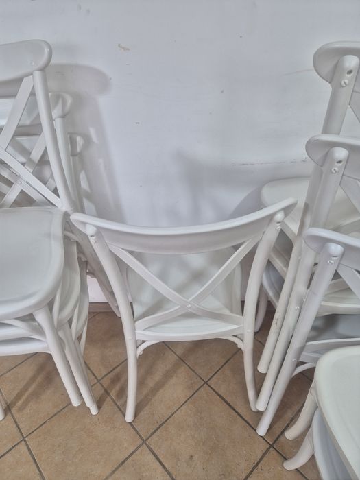 Стулья кухонные гостевые белые кантри