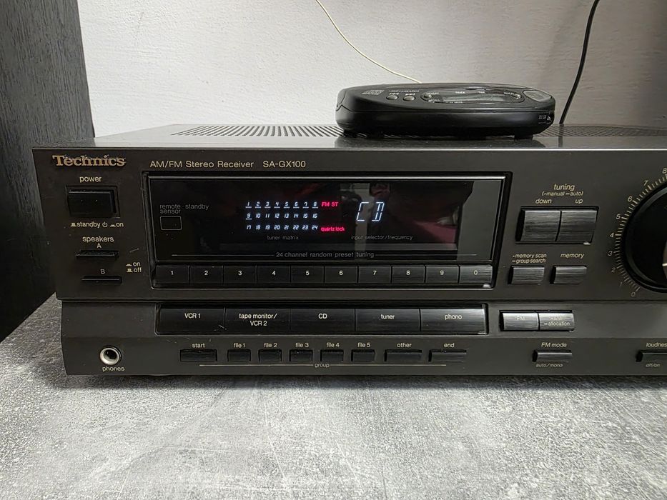 Amplituner Technics SA-GX 100 perfect funcțional