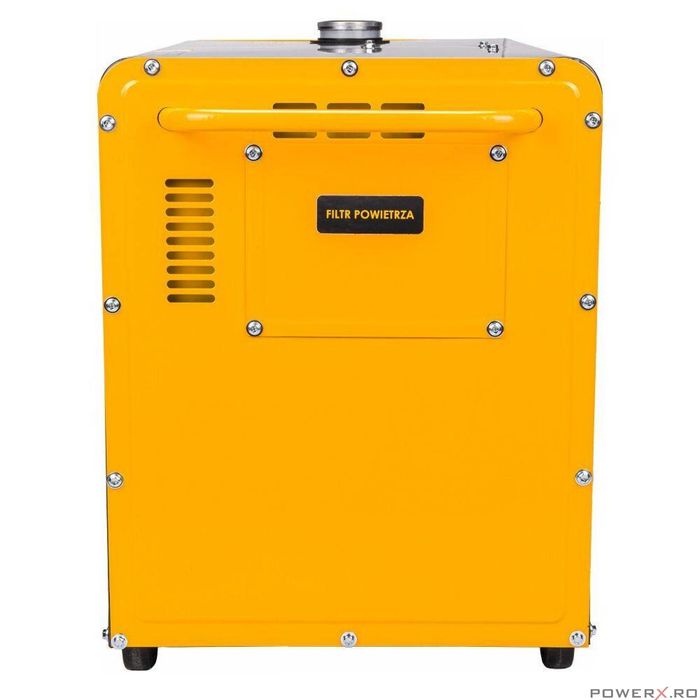 Generator de curent pe motorina 6.5 kw, pornire la cheie, 2 in 1