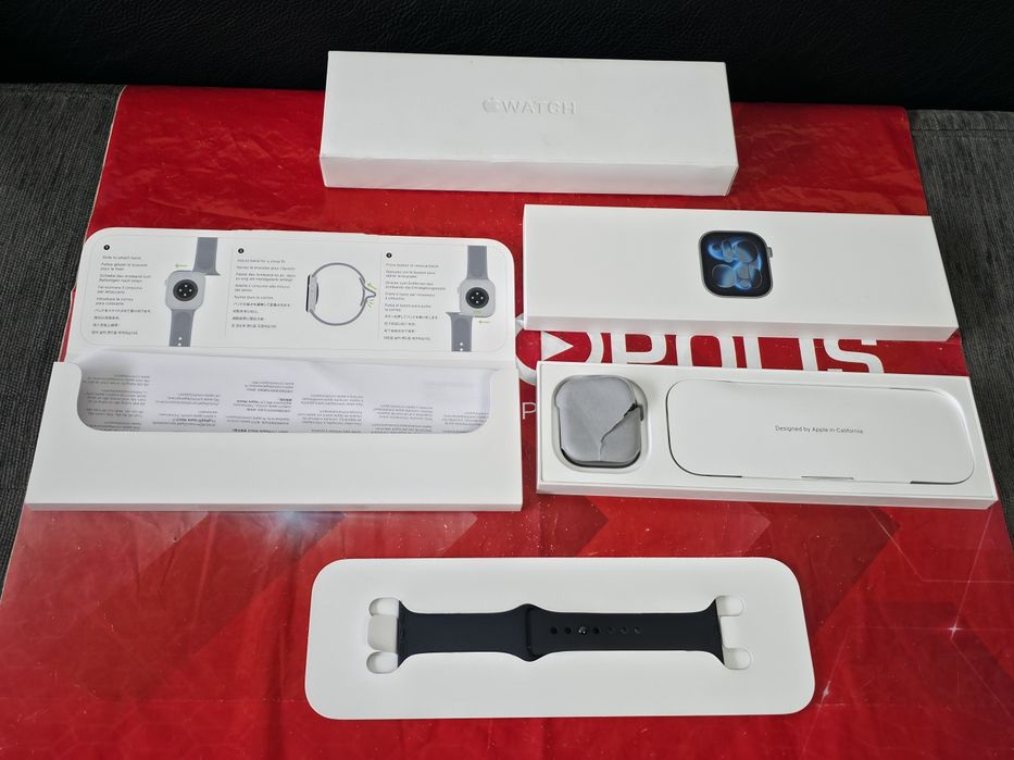 46mm Apple watch 11 BT Гаранция Технополис 2027г. Gray | Black