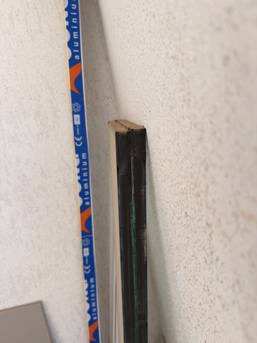 Perete termopan complet Aluminiu Glisant NOU (Delta Aluminium) cu sticlă Low-E