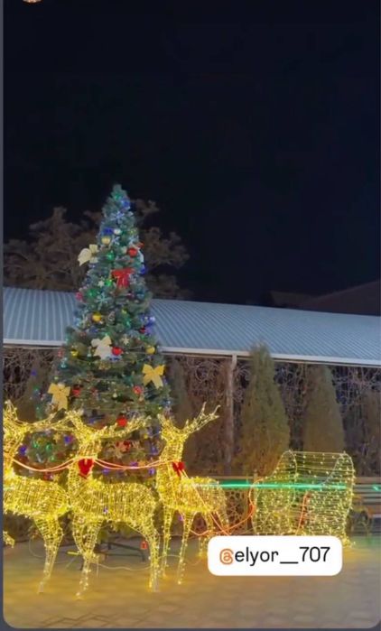 Янги йил байрами учун кийиклар