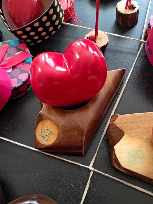 Подарък за Св.Валентин, жаби, щъркели(ръчна изработка)