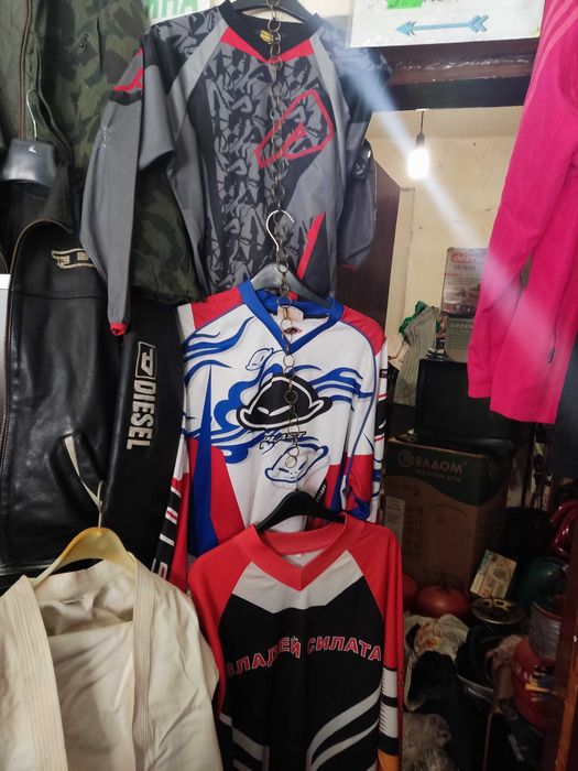 Мото яке, каска - шлем и модуларна.За пистов, крос, ендуро, АТВ Джърси