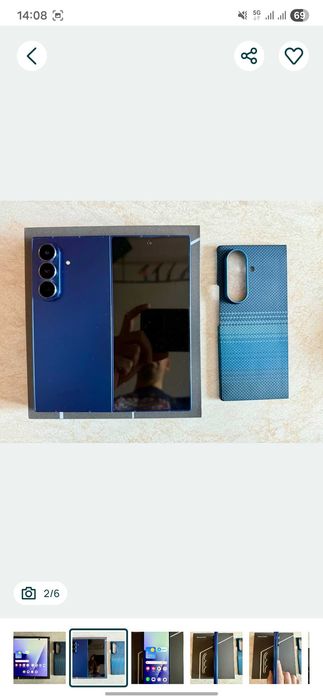 Samsung Z Fold 7 256Gb Blue Shadow GARANTIE 2 ani!