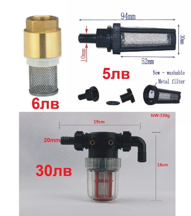12V 13 МОДЕЛА 2-40л/мин. 2-13bar хидрофорна самозасмукваща водна помпа