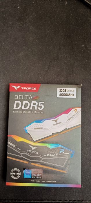 DDR5 RAM 32GB (2x16GB) 6000Mhz TForce Delta RGB