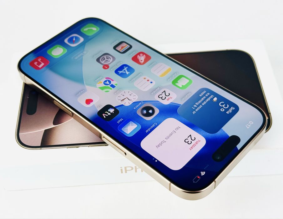 Apple iPhone 16 Pro 128GB Desert Перфектен! Гаранция!