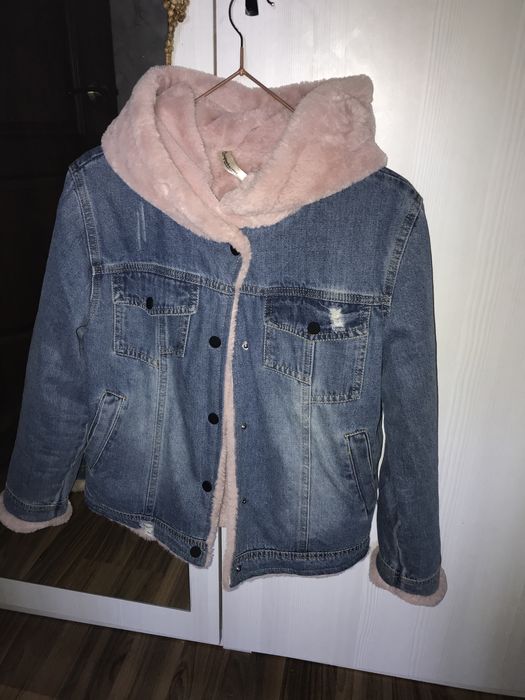 Для девочки , Куртка джинсовая с подкладом